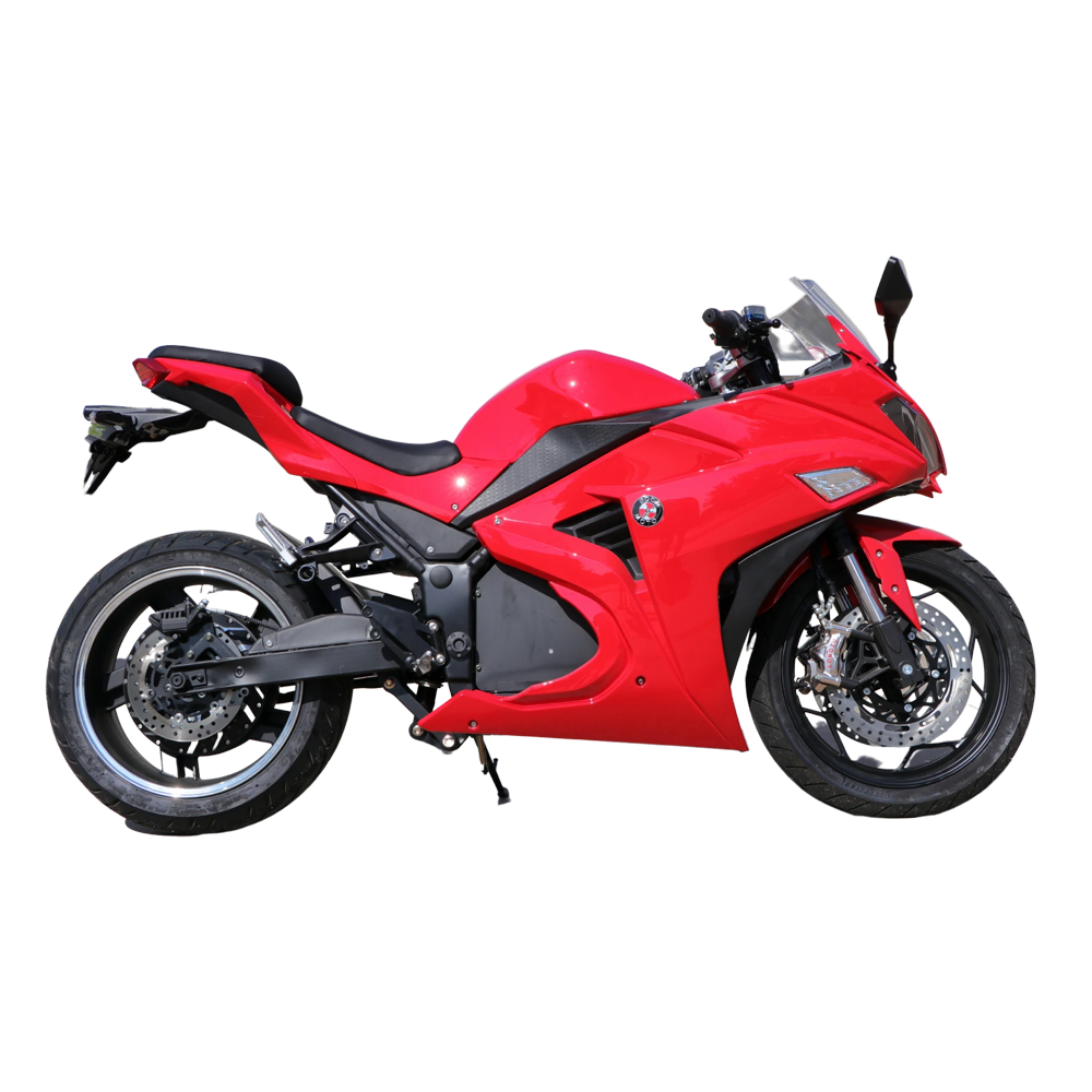 boom!moto EMB-R3X eMotorcycle Red