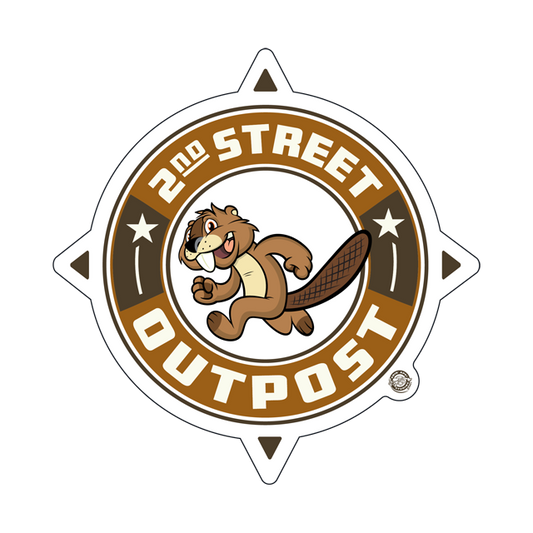 Outpost Beaver Badge Sticker